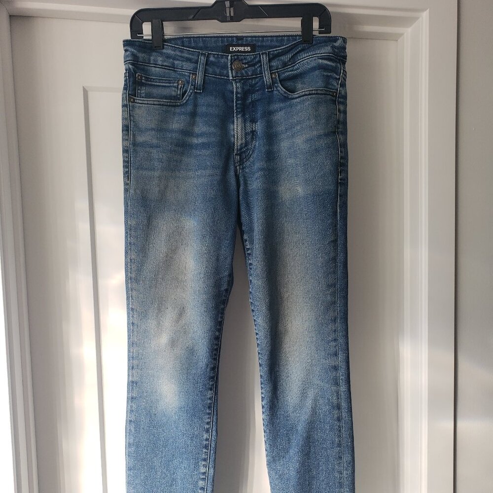 EXPRESS SLIM STRETCH JEANS SIZE 30X32